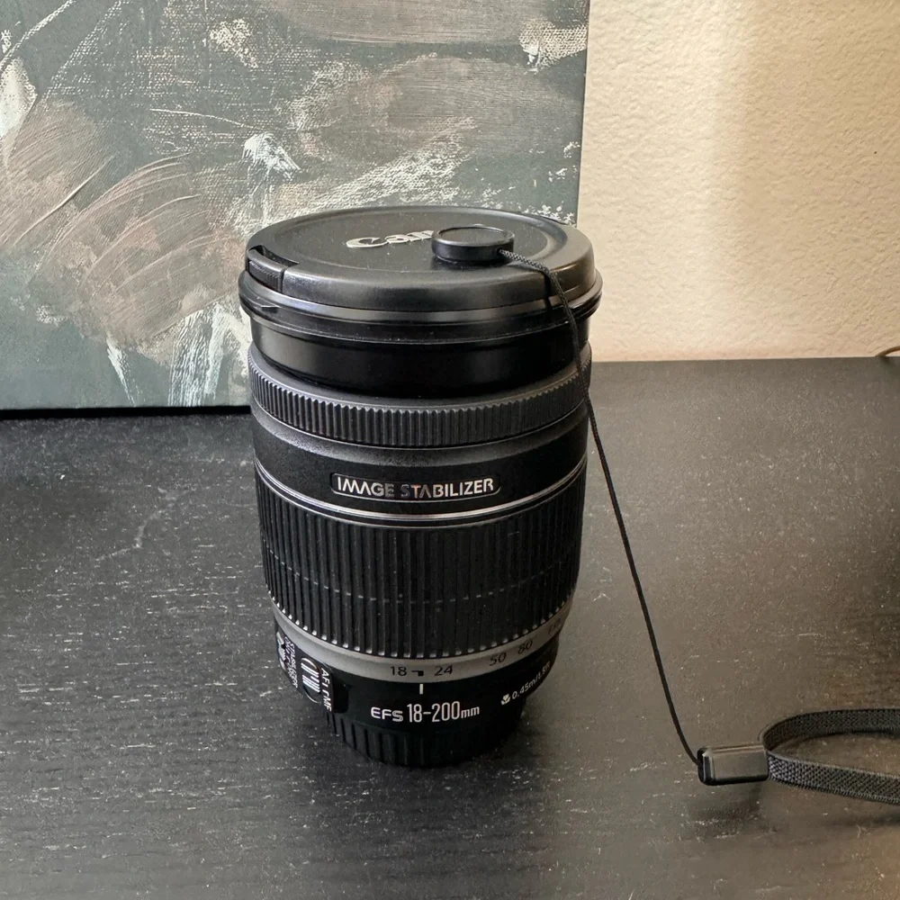 ❤️ EUC Canon 60d w/18-200mm lens